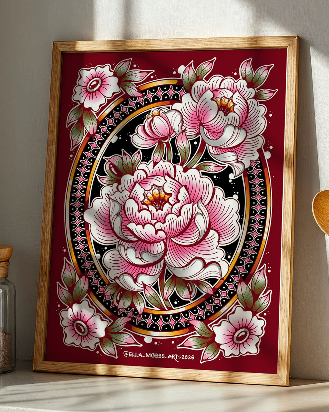Peonies Print