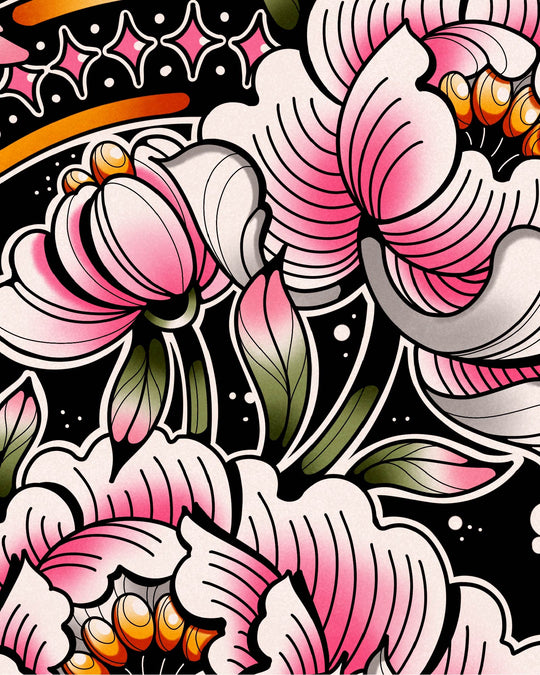 Peonies Print