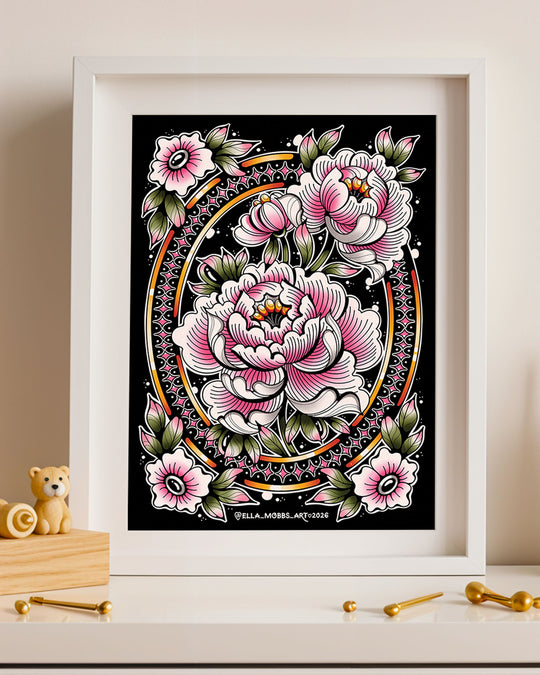 Peonies Print