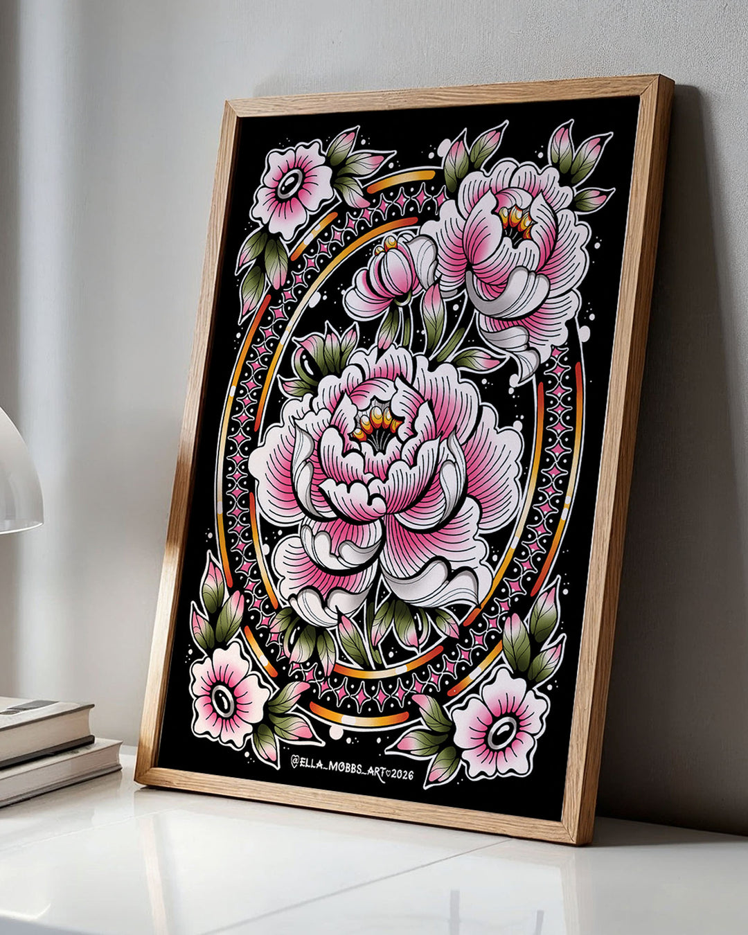 Peonies Print