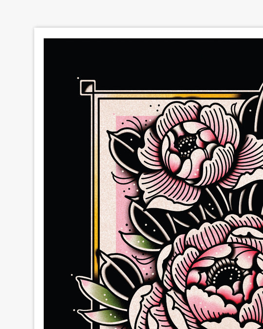Peony Print