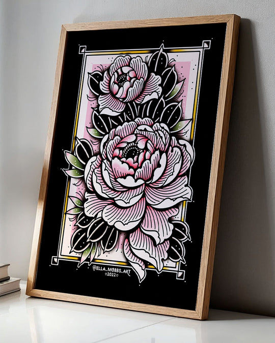 Peony Print