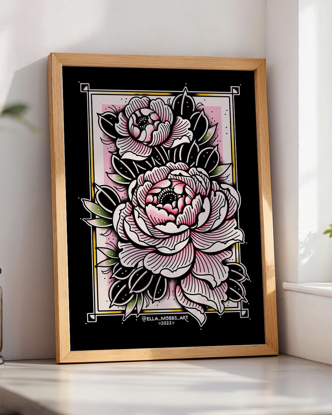 Peony Print