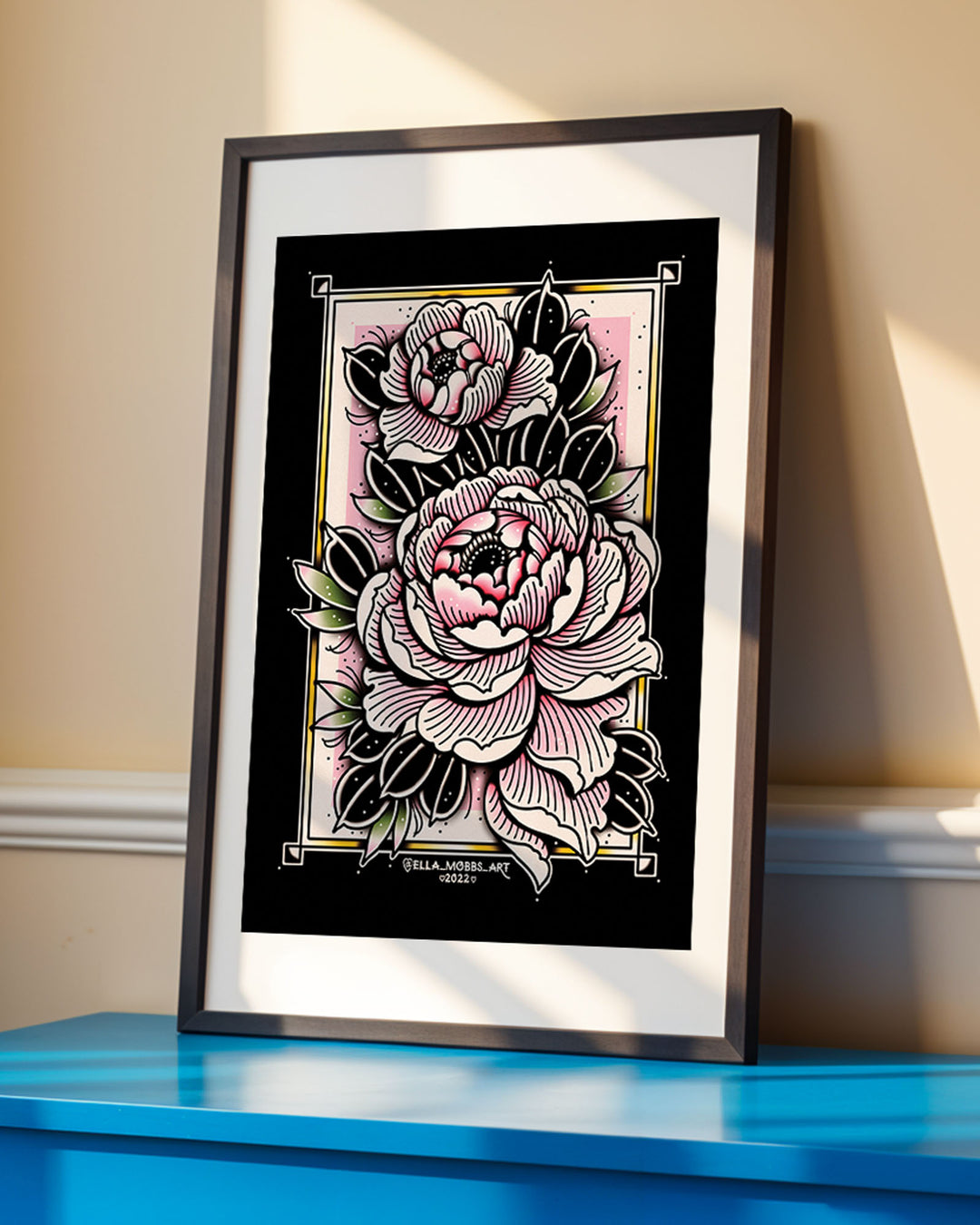 Peony Print