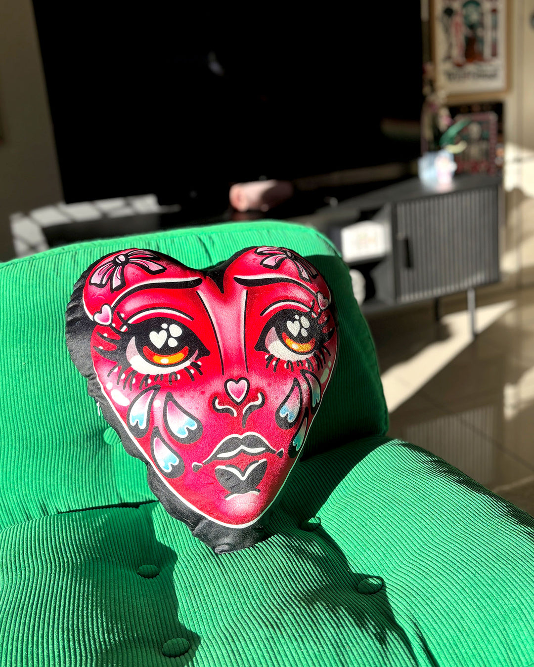 Crying Heart Pillow