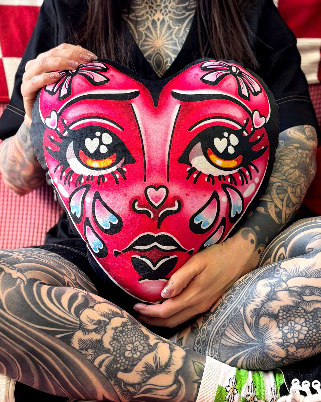 Crying Heart Pillow