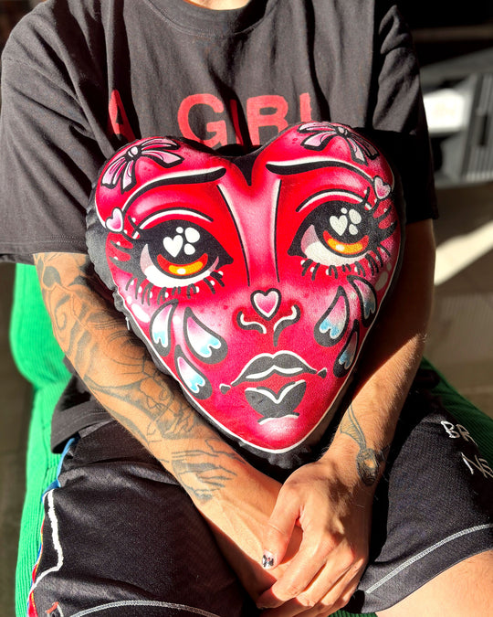 Crying Heart Pillow
