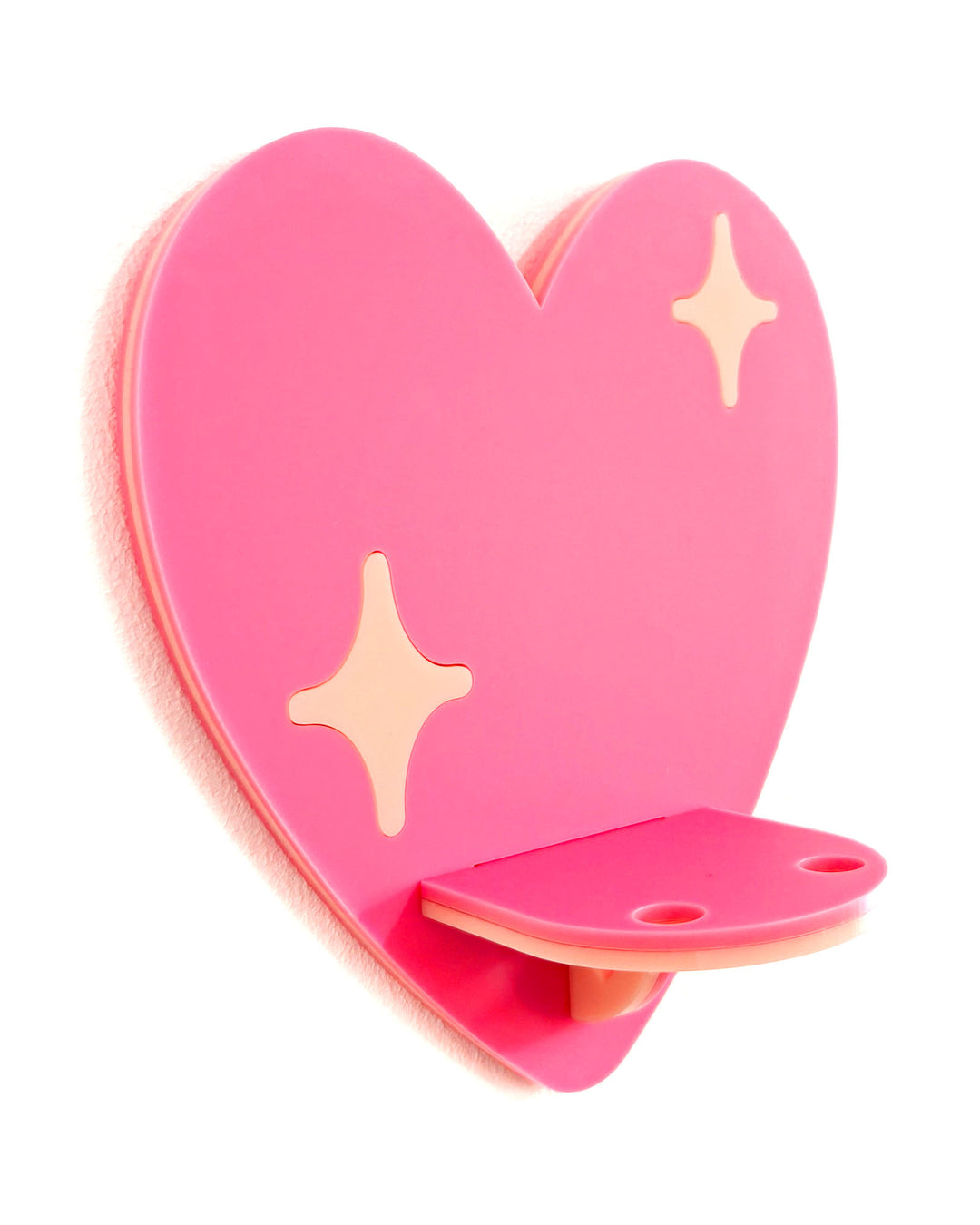 Heart Shelf (Pink)