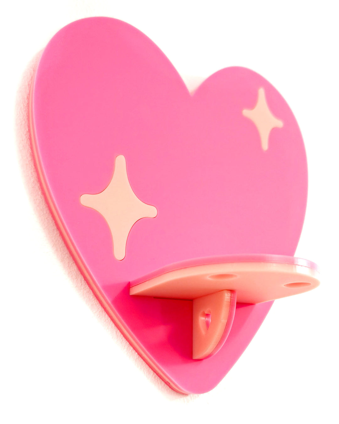 Heart Shelf (Pink)