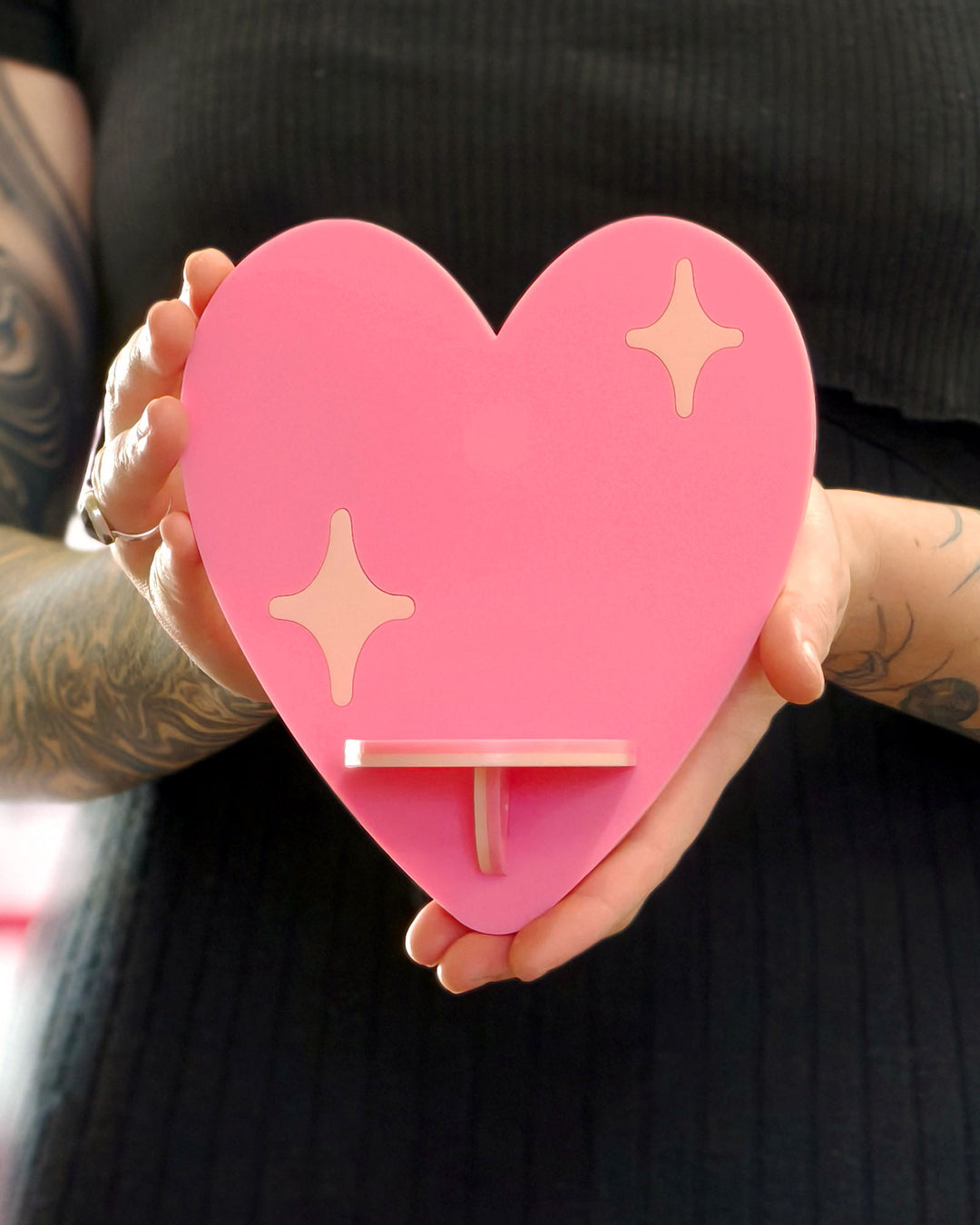 Heart Shelf (Pink)
