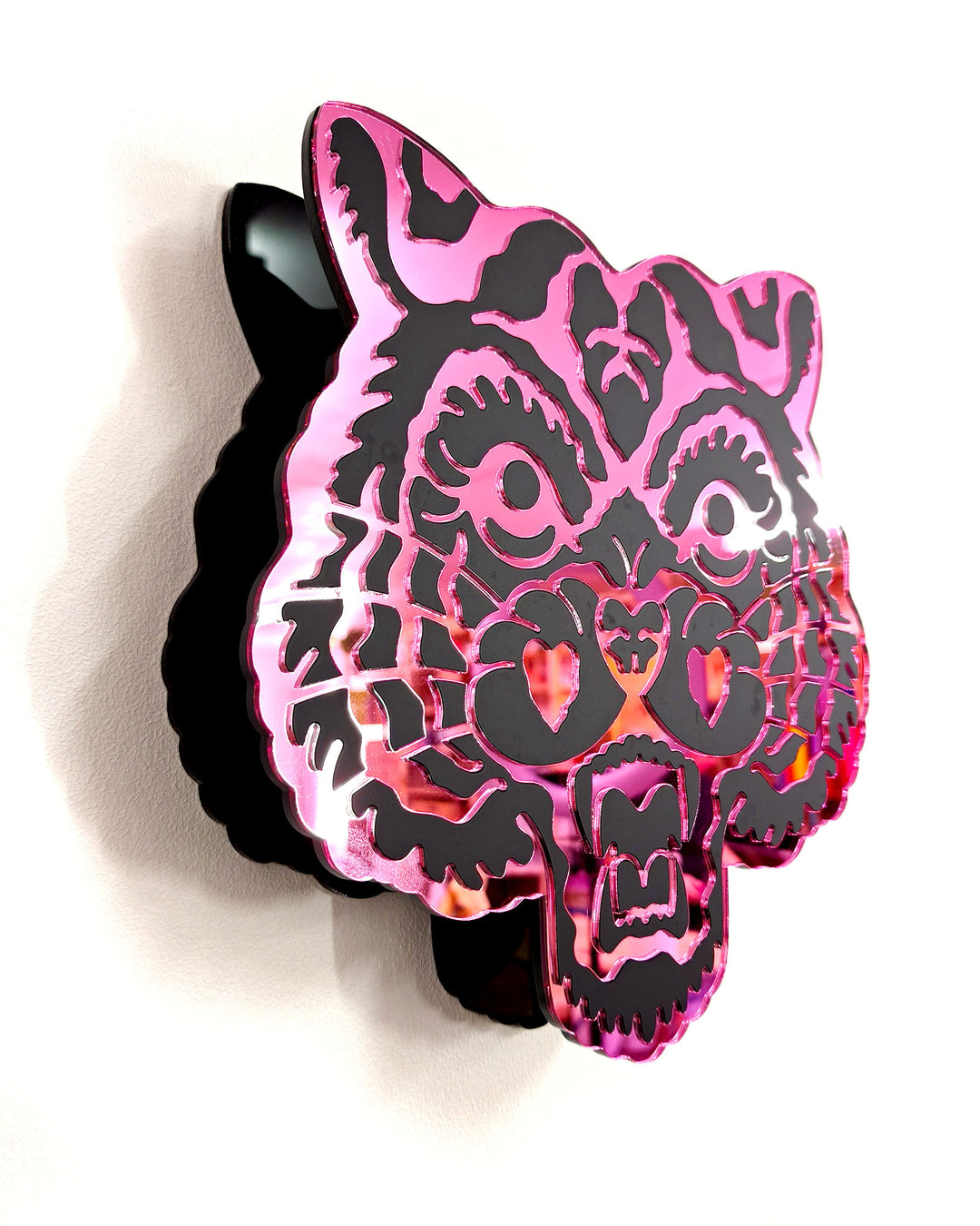 Tiger Vase (Pink)
