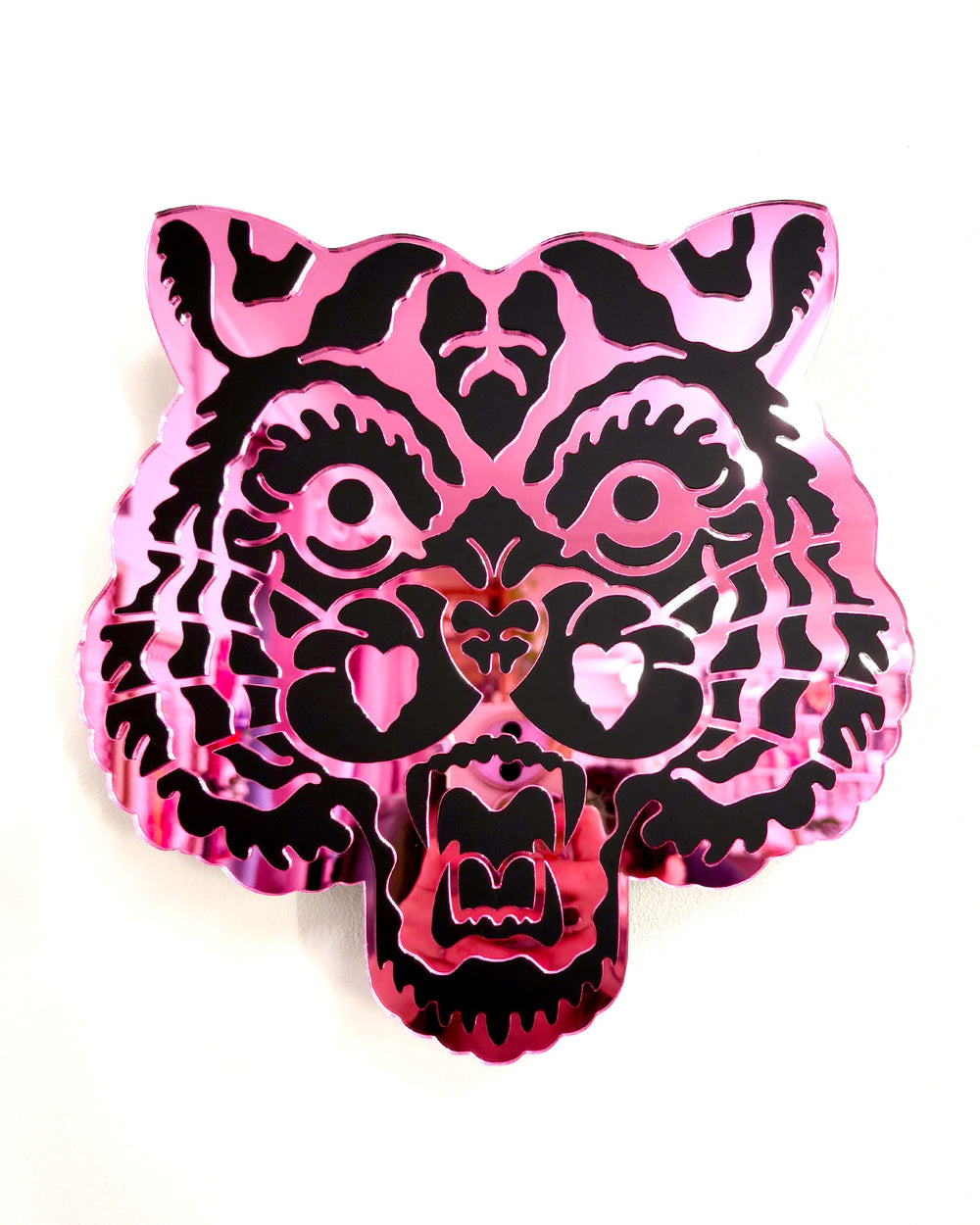 Tiger Vase (Pink)