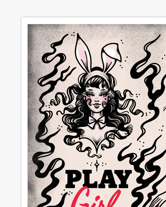 Play Girl Print