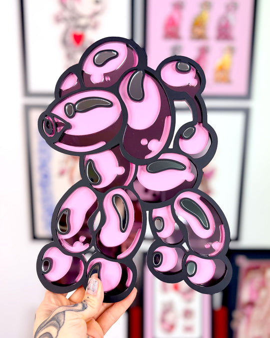 Poodle Balloon 30cm/11.8"