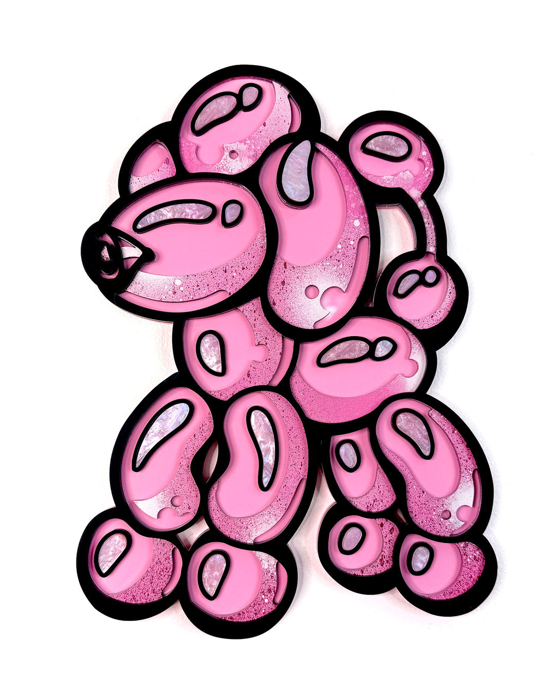 Poodle Balloon 30cm/11.8" (Painted 