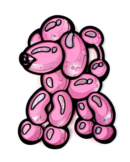 Poodle Balloon 30cm/11.8" (Painted 