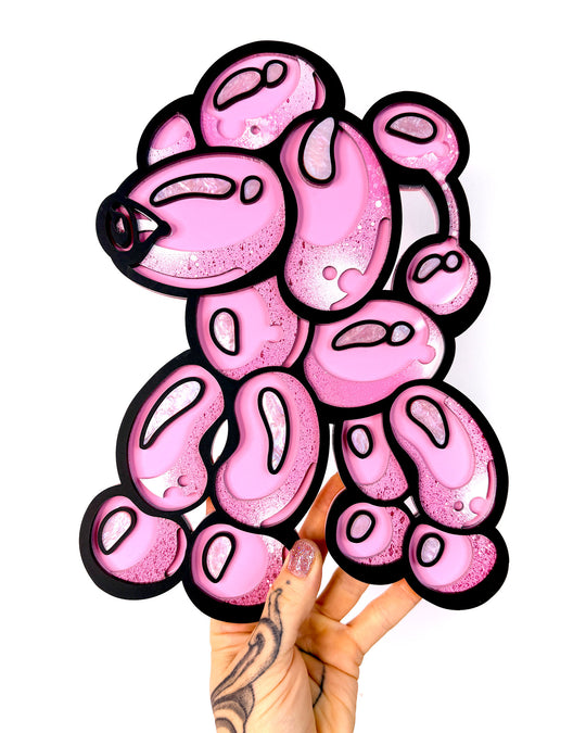 Poodle Balloon 30cm/11.8" (Painted 