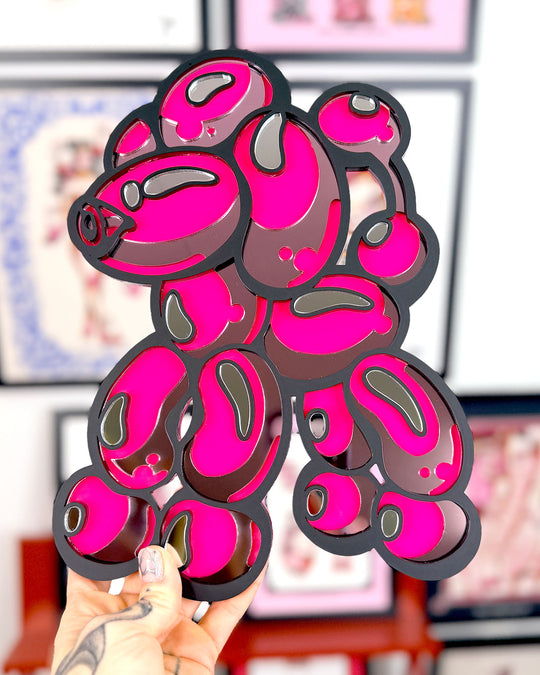 Poodle Balloon 30cm/11.8" (Sample)