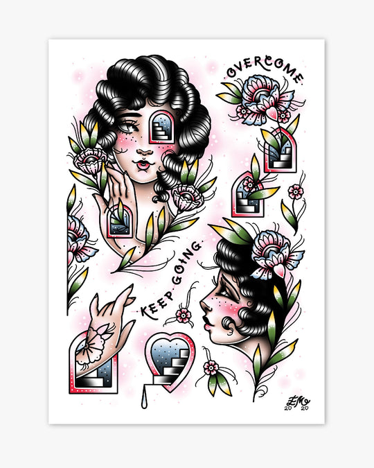 Portal Ladies Print - Ella Mobbs