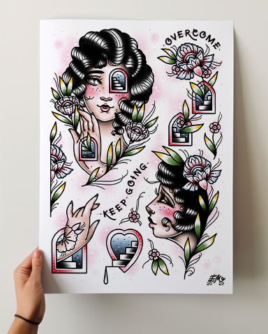 Portal Ladies Print - Ella Mobbs