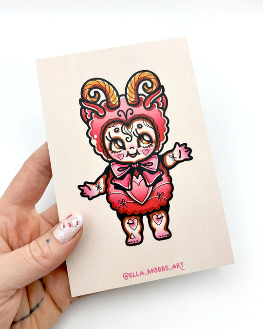 Aries Postcard