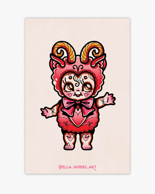 Aries Postcard