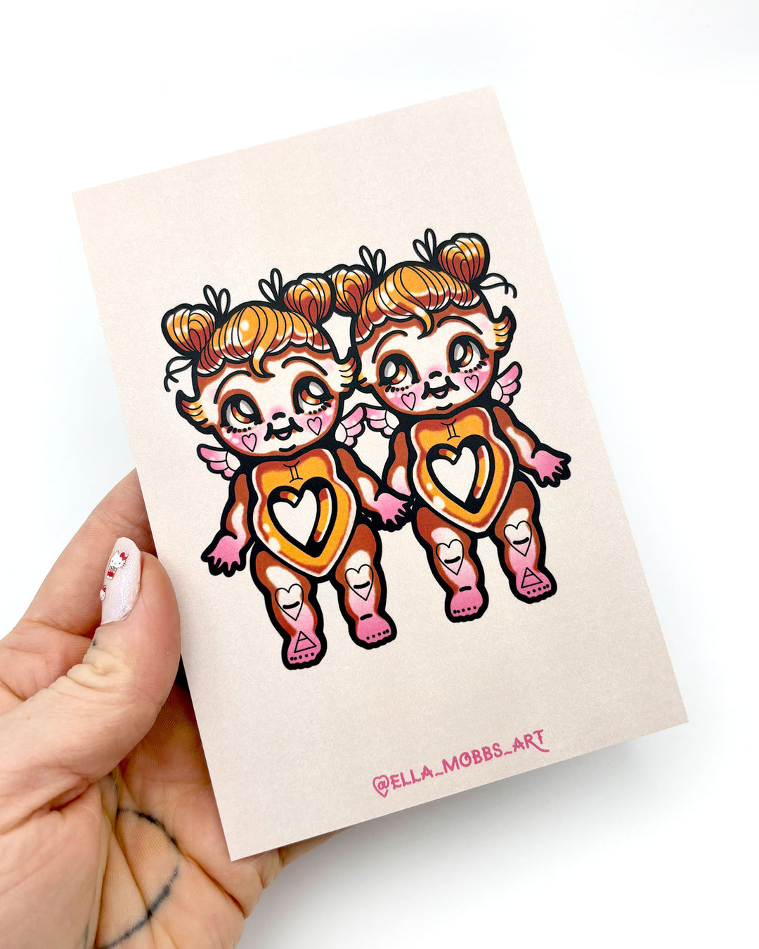 Gemini Postcard