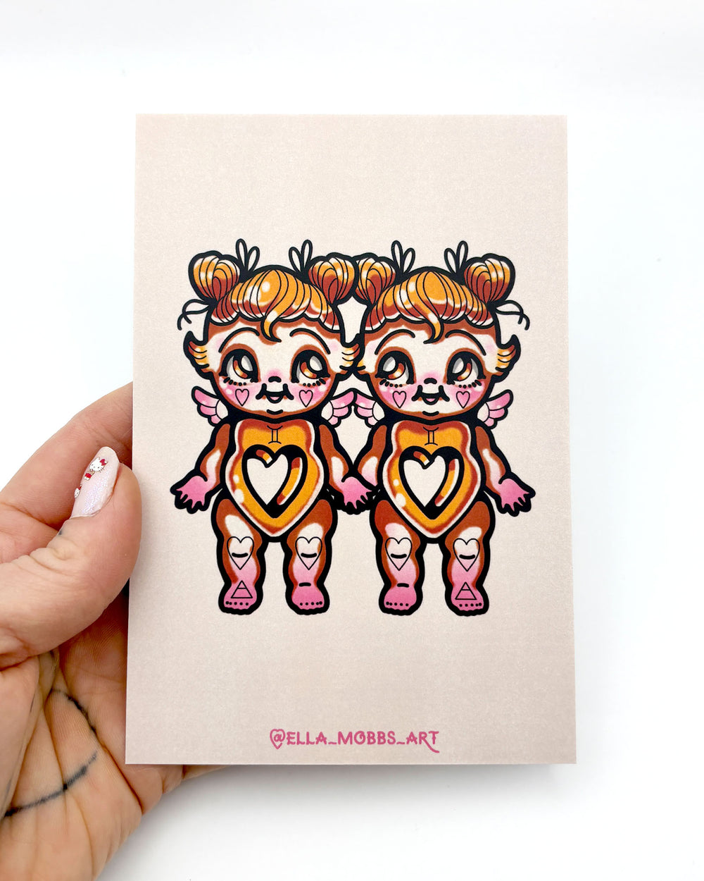Gemini Postcard