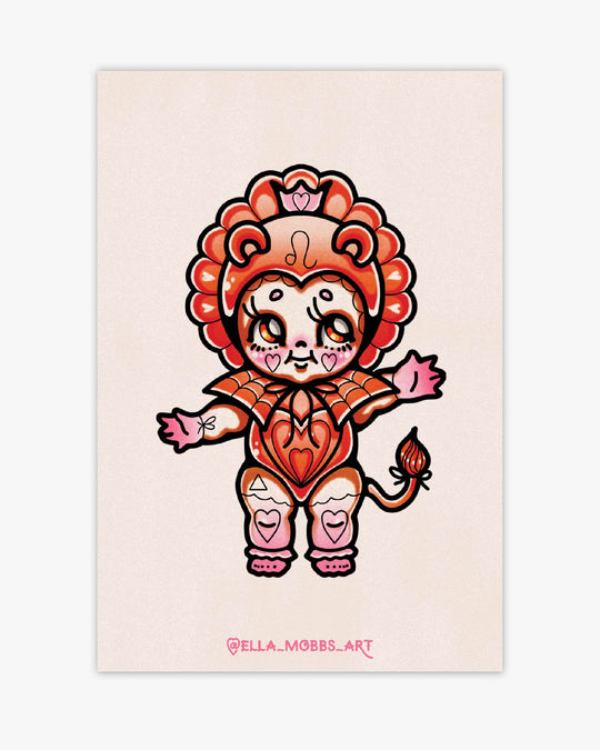 Leo Postcard