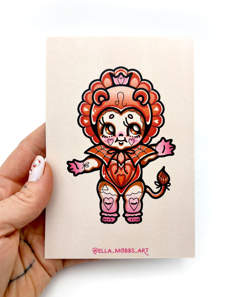 Leo Postcard