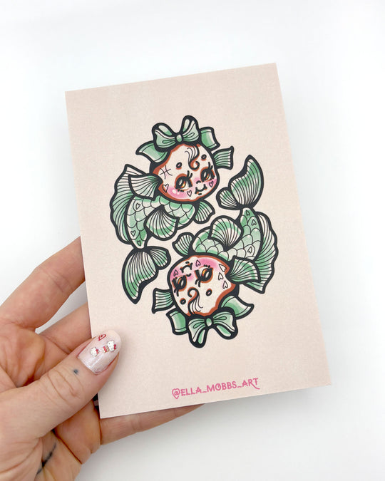 Pisces Postcard