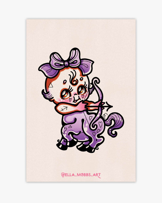 Sagittarius Postcard