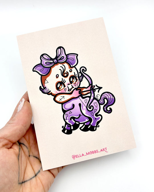 Sagittarius Postcard