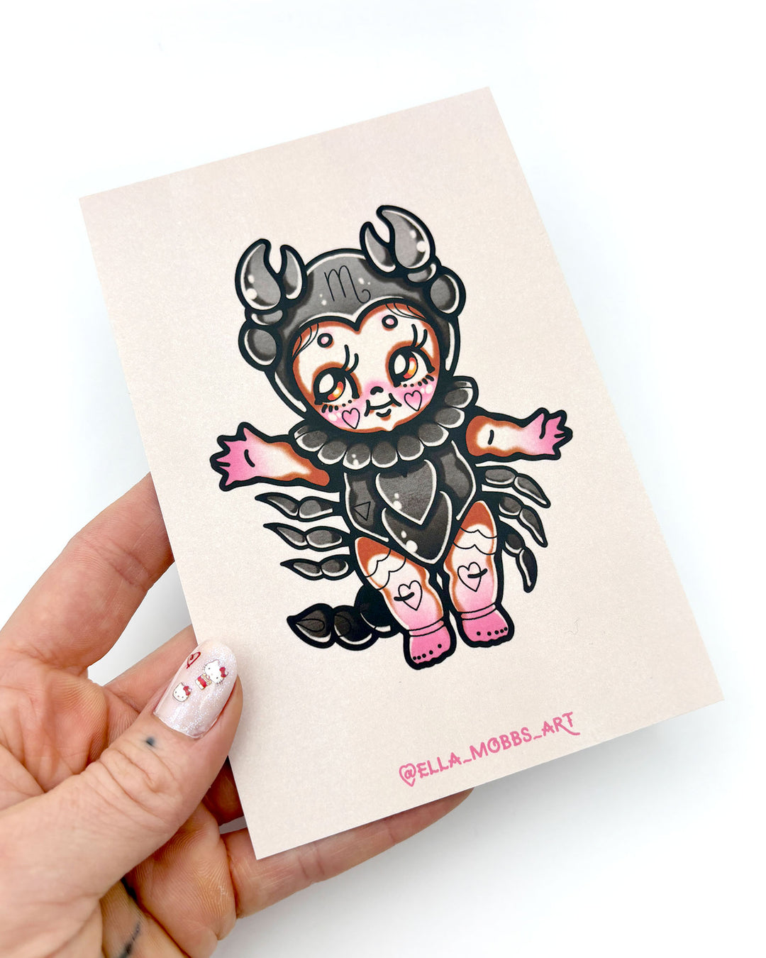 Scorpio Postcard