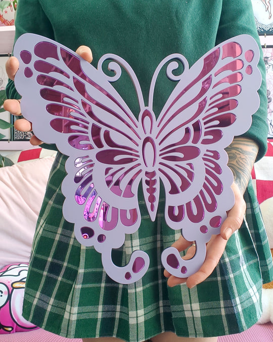 Butterfly Wall Hanging (Purple)