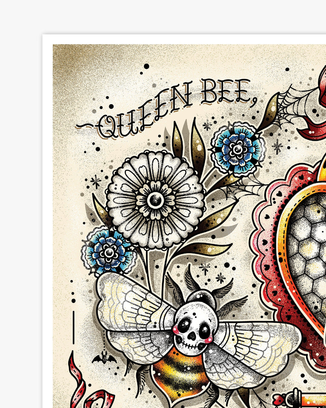 Queen Bee Print - Ella Mobbs