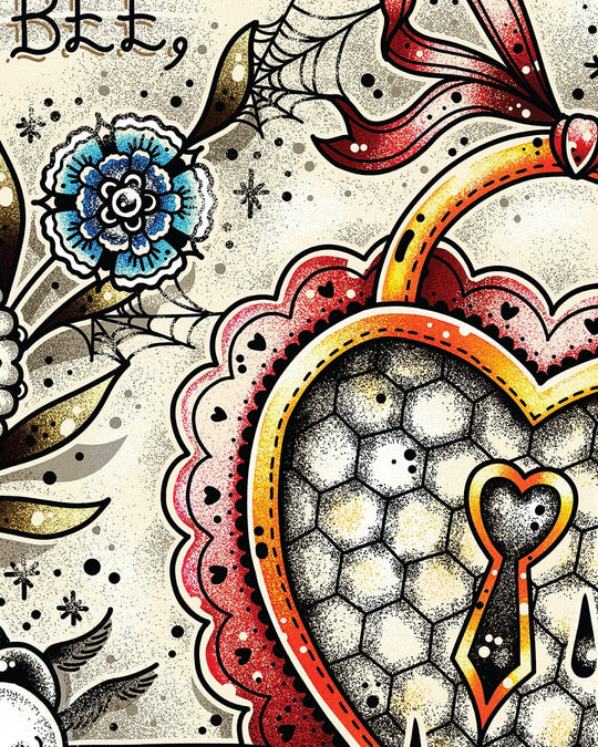 Queen Bee Print - Ella Mobbs