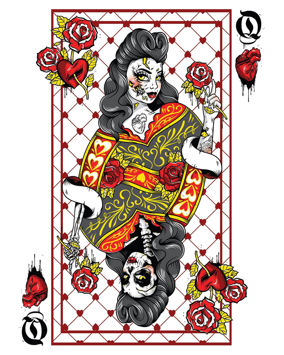 Queen of Hearts Print - EllaMobbs