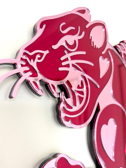 Panther Mirror Wall Hanging