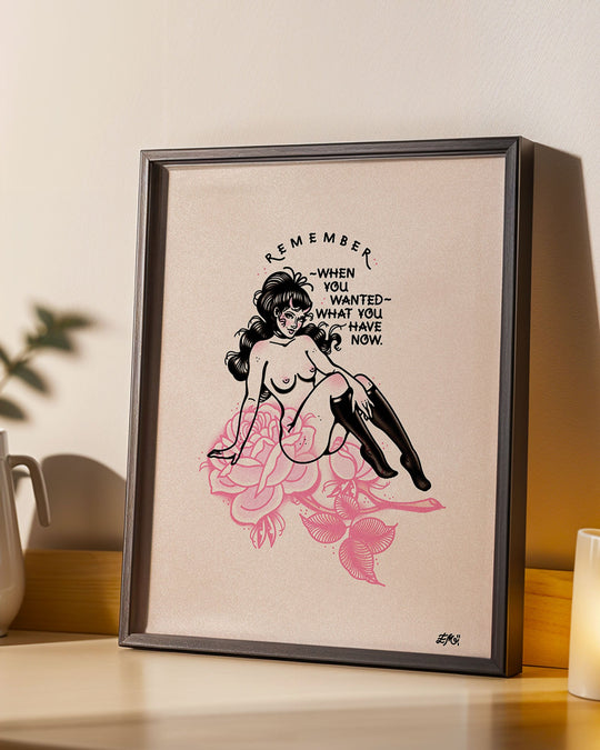 Remember Print - Ella Mobbs