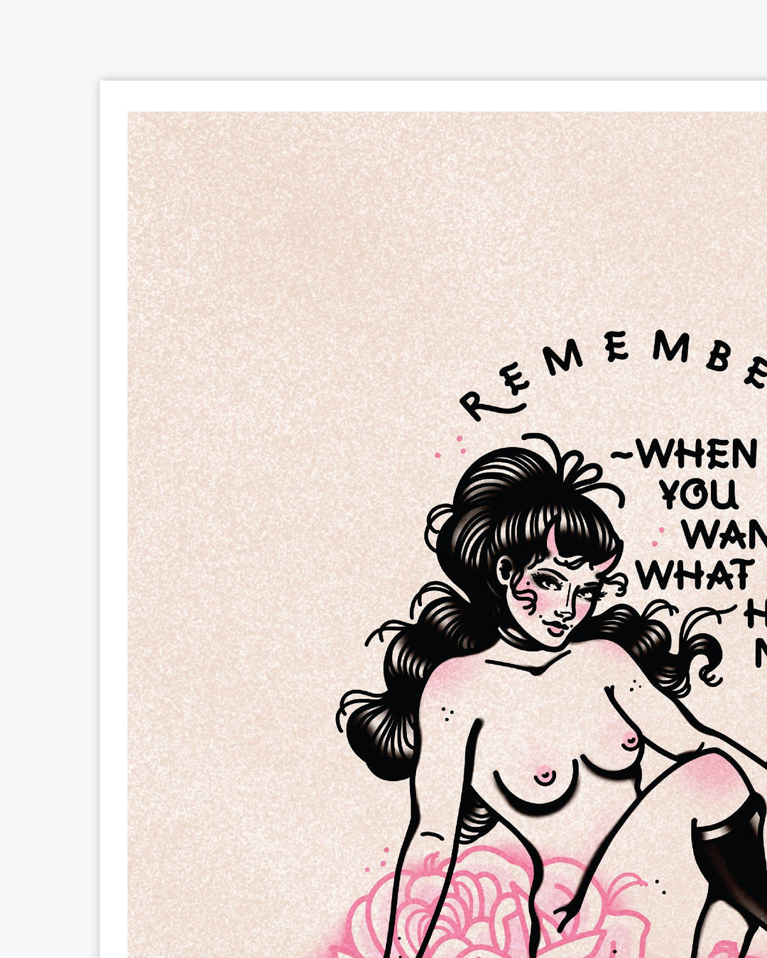 Remember Print - Ella Mobbs