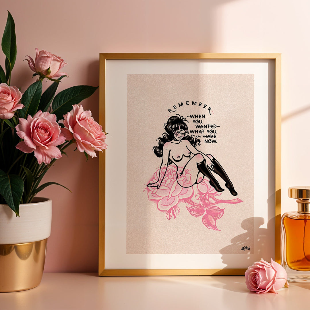 Remember Print - Ella Mobbs