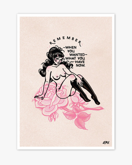 Remember Print - Ella Mobbs