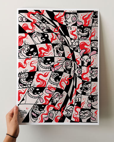 Ren And Stimpy Print