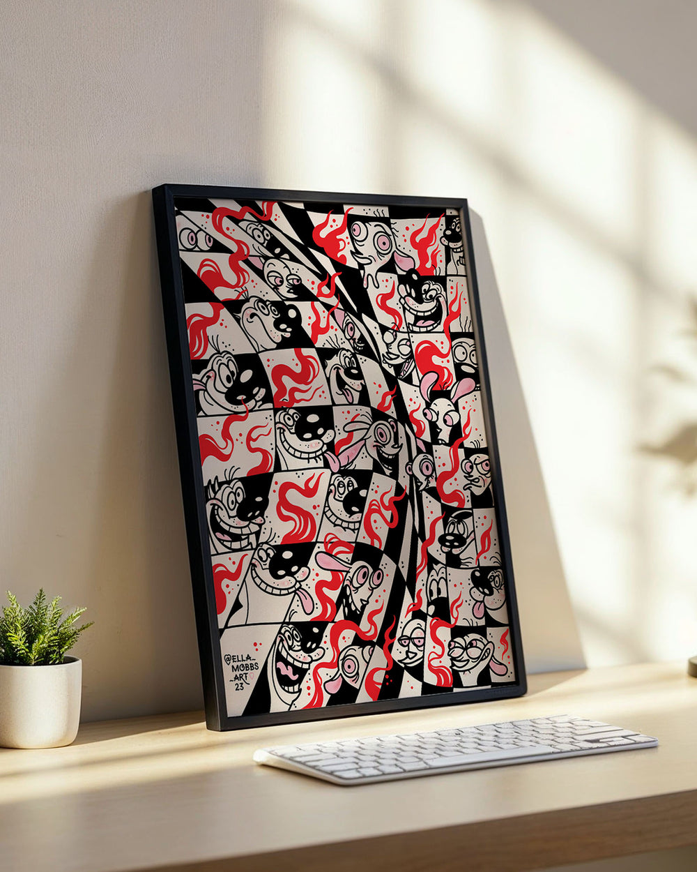 Ren And Stimpy Print