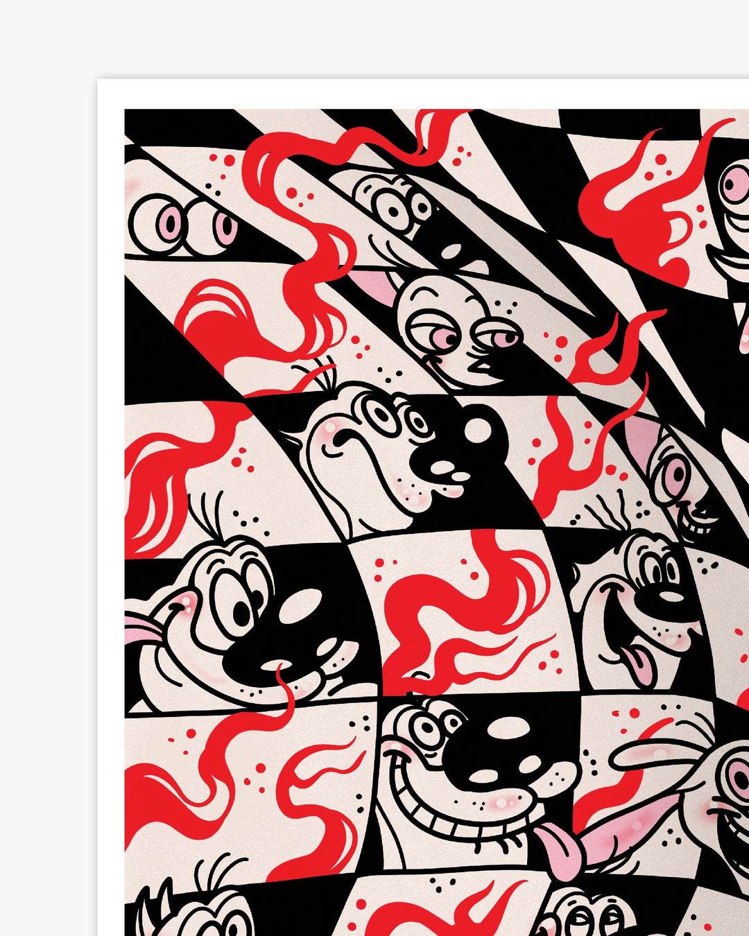 Ren And Stimpy Print - Ella Mobbs