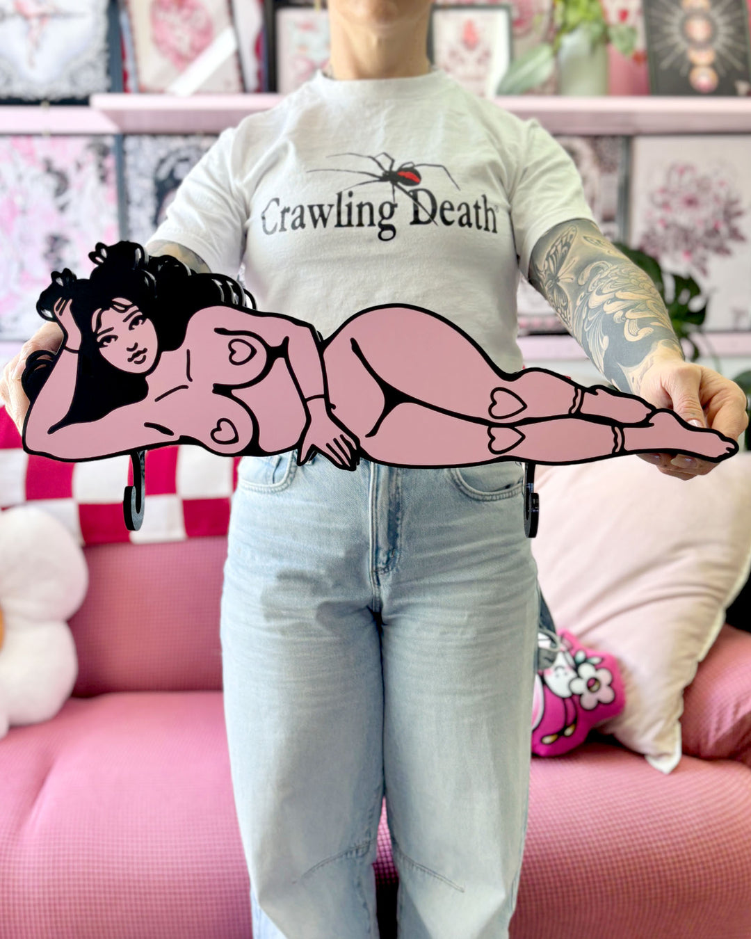 Resting Babe Shelf (Pink)