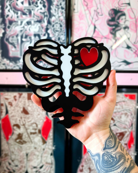 Ribs Heart 15cm/5.9" - Ella Mobbs