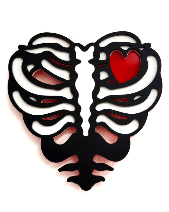 Ribs Heart - Wall Hanging - Mini