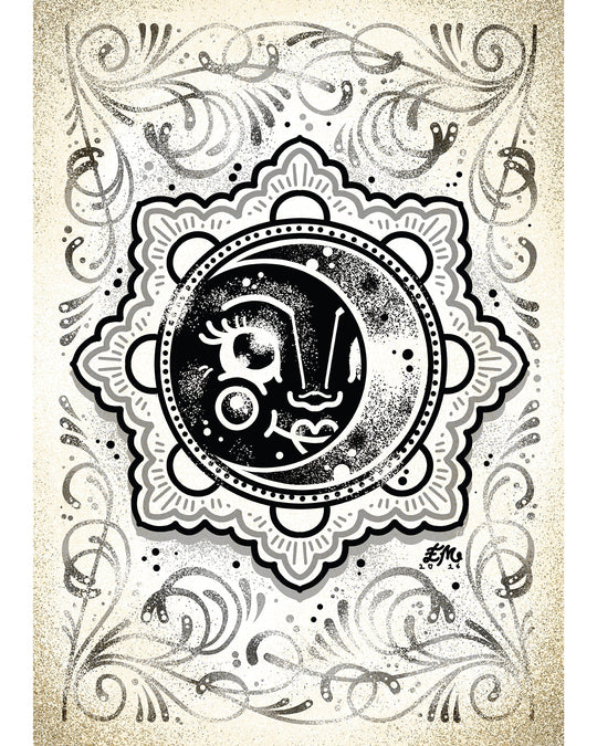 Rising Up Moon Print - EllaMobbs